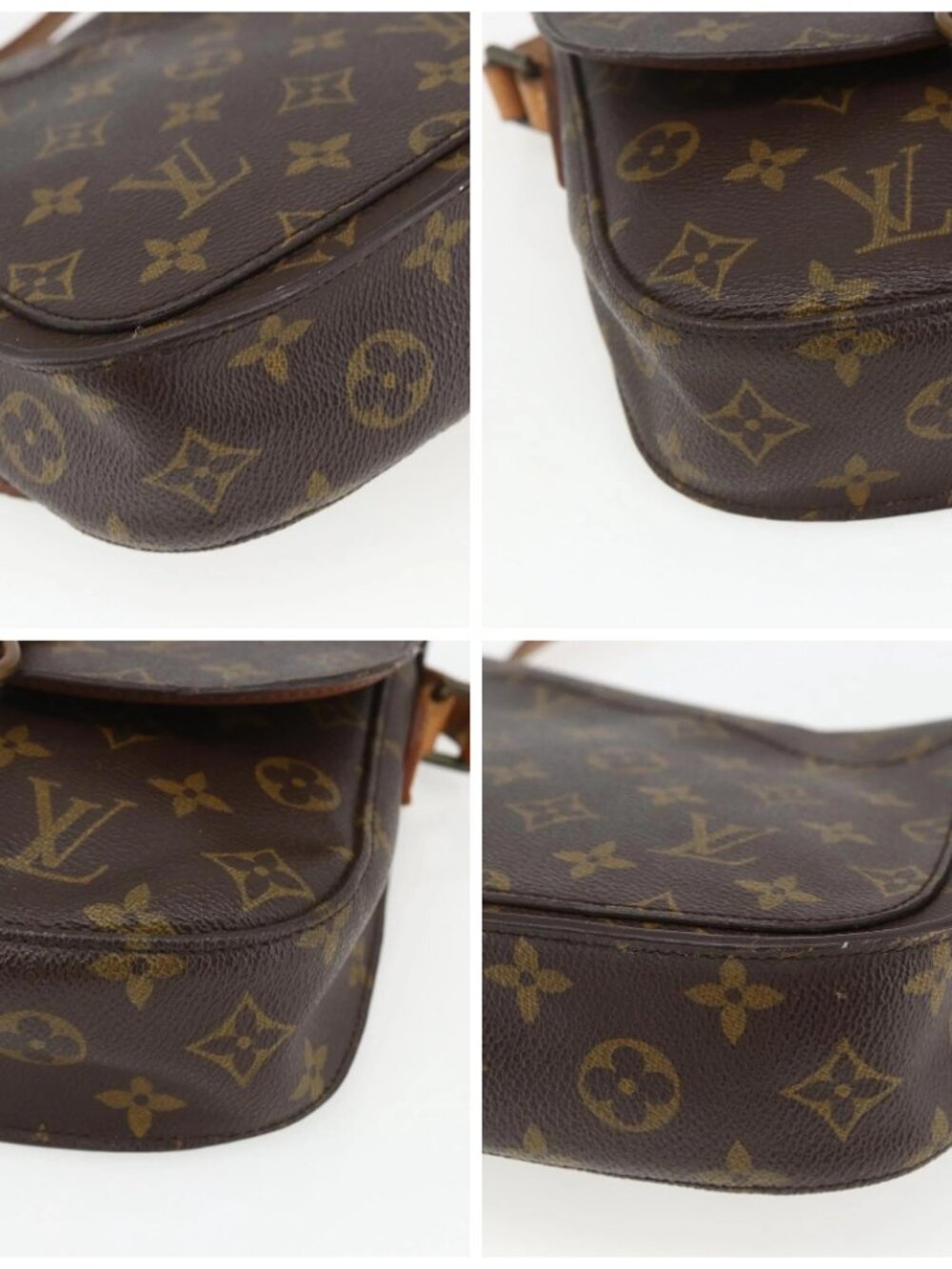 LOUIS VUITTON Monogram Saint Cloud MM Shoulder Bag M51243 LV Auth 162494 - Picture 14 of 16